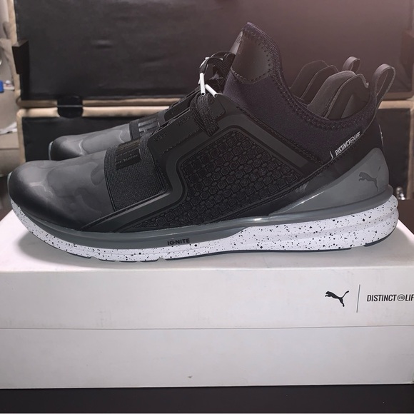 Puma Ignite Limitless DL Black/Quiet Shade - NWB - Men’s Size 12 - Picture 3 of 8
